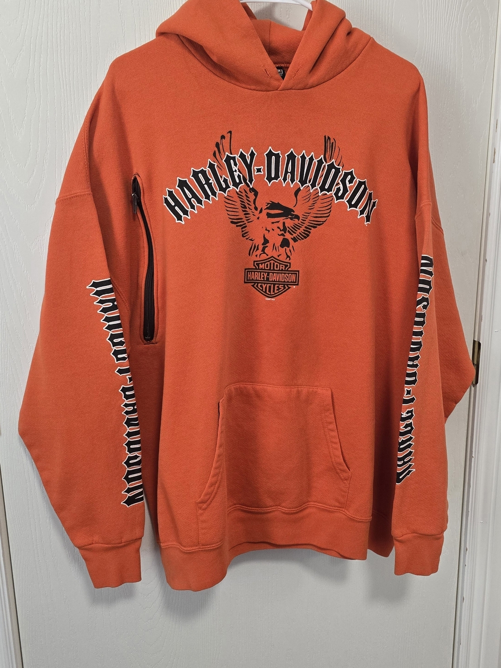 Vintage Harley Davidson Hoodie Men 2xl